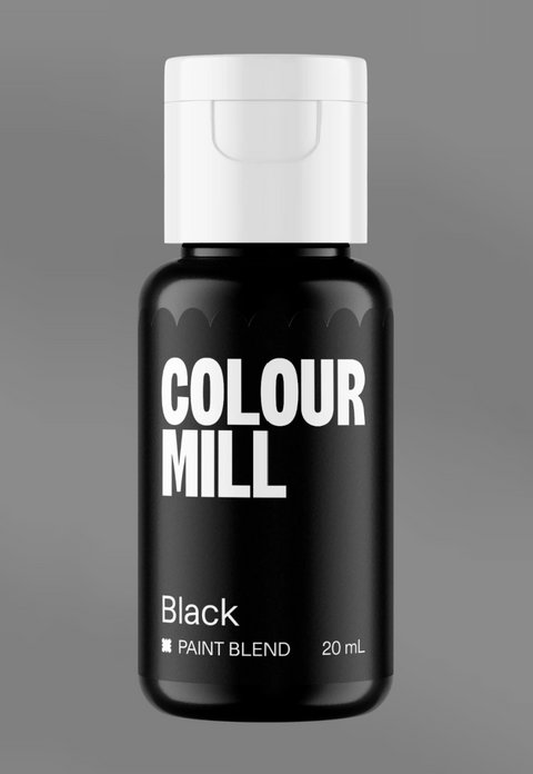 Colour Mill Matte Paint Blend 20ml - Black