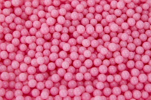 Bedazzled - Cachous 5mm 100g Pearl Pink - | Cake Deco Supplies