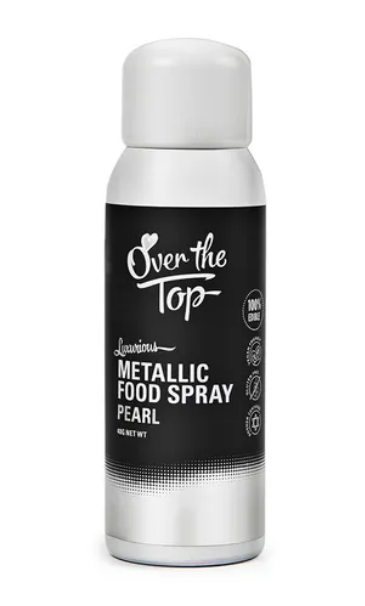Metallic Food Spray PEARL WHITE 48gm