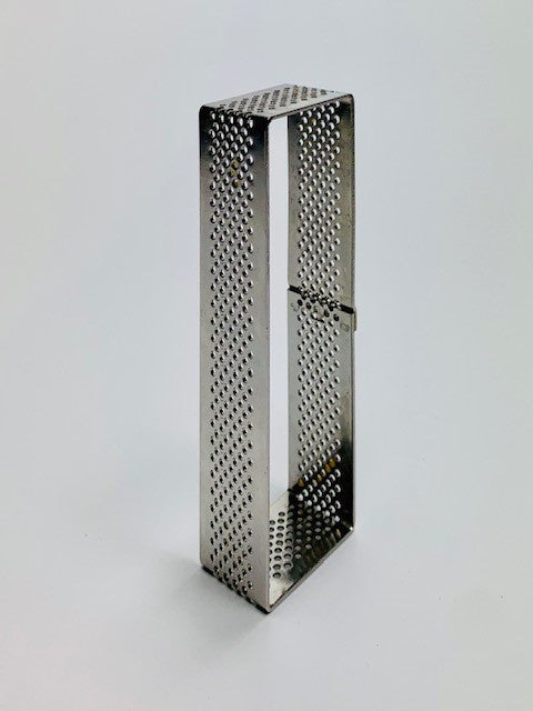 Perforated Rectangle Tart Rings 80x35x20mm