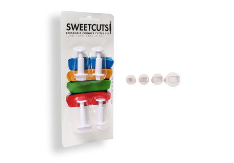 SweetCuts Rectangle Plunger Cutter Set