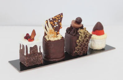 Rectangle Slip Board Black 11x2.5"