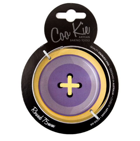 Coo Kie Round (75mm) Cookie Cutter