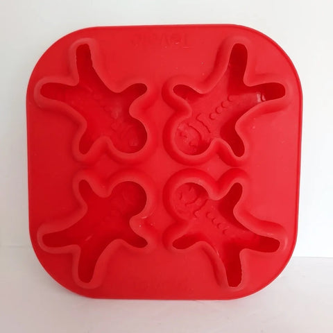 Ice Tray Tovolo Gingerbread Man Silicone Christmas