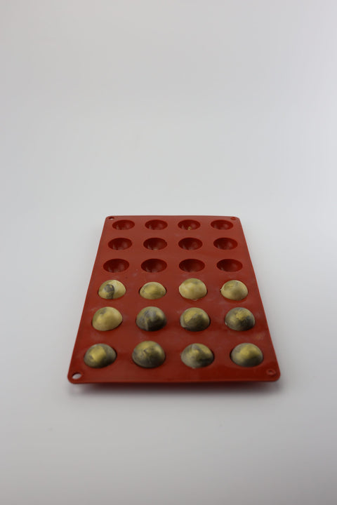Hemisphere Silicone Mould 1' 24 Cavity