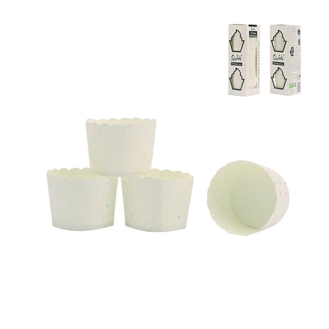 Shmick White Baking Cups 30pk