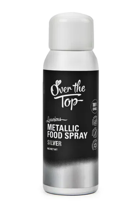 Metallic Food Spray SILVER 48gm