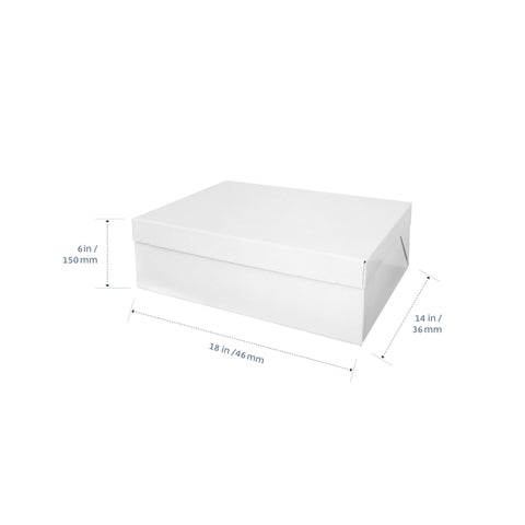 Loyal: Cake Box Rectangle Half Slab 18x14x6"