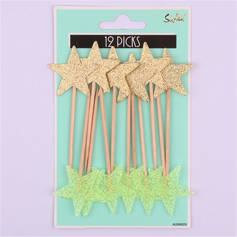 Star Mint /Gold Picks 12pk