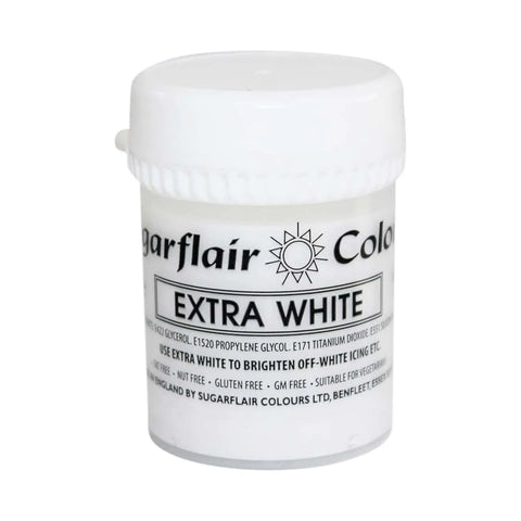 Sugarflair Extra White Food Colouring Paste