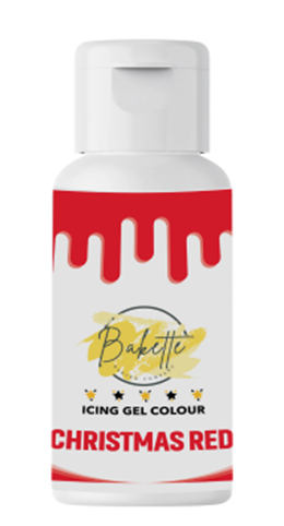 Bakette Icing Gel - Christmas Red