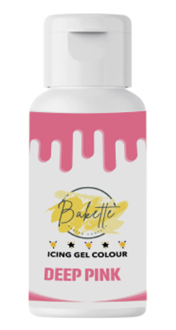 Bakette Icing Gel - Deep Pink