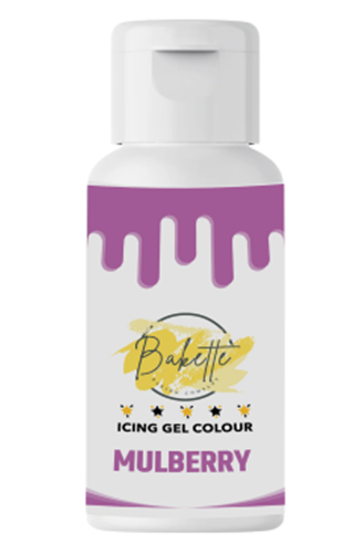 Bakette Icing Gel - Mulberry