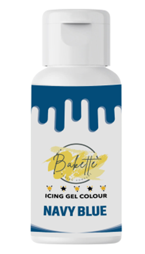 Bakette Icing Gel - Navy Blue