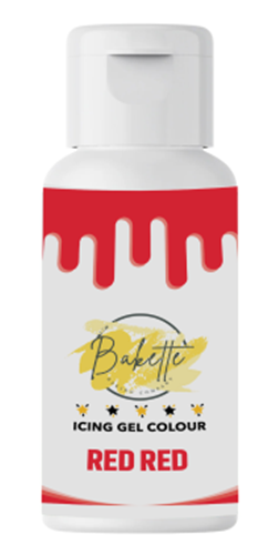 Bakette Icing Gel - Red Red