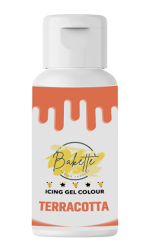 Bakette Icing Gel - Terracotta