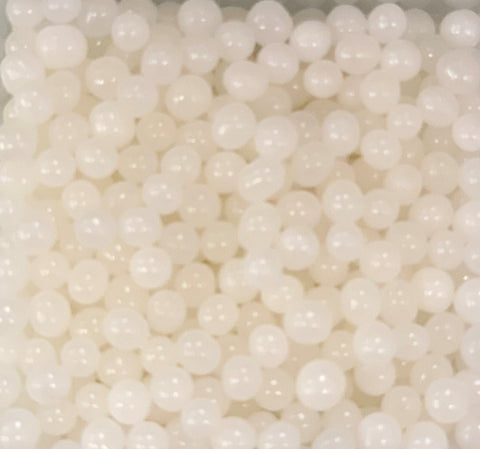 Bedazzled Cachous 4mm 100g Pearl White - | Cake Deco Supplies