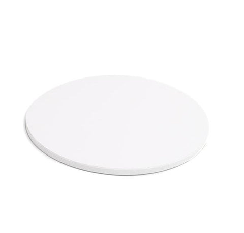 Drum Cake Board Round 10" White