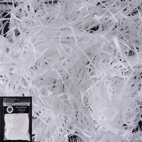 Shredded Tissue Paper 40g White