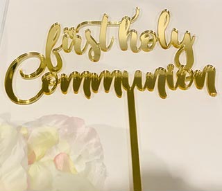 First Holy Communion - Gold