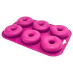 Donut Silicone Mould 3.5" 6 Cavity