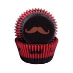 Sweet Themes Cupcake Cases - Moustache