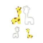 FMM Mummy & Baby Giraffe Cutter
