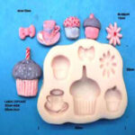 Cupcakes & Tea Party Mould