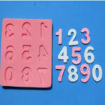 Silicone Numbers Mould