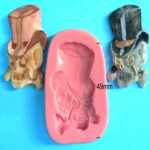 Silicone Mould Skull & Top Hat