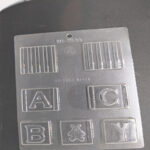 3D Baby Blocks Chocolate Mould