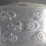 Cupids & Bells in Heart Chocolate Mould