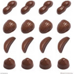 Assorted Nuts Chocolate Mould