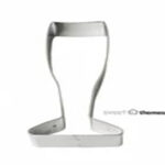 Champagne Glass Stainless Steel Cookie Cutter