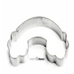 Rainbow and Clouds Stainless Steel Cookie Cutter