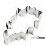 Holly Leaf Stainless Steel Cookie Cutter