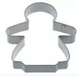 Gingerbread Girl Stainless Steel Cookie Cutter