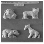 Zoo Animals Chocolate Mould