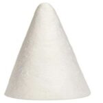Styrofoam Cone 10" x 4"