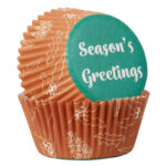 Wilton Baking Cups - Season's Greetings (75 Count)