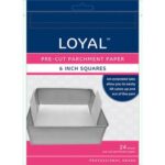 Loyal Pre-Cut Parchment Paper Square 6 inch