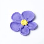 Five Petal Drop Flower 5 Pack Purple