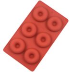 Donut Silicone Mould 7cm 6 Cavity