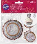 Wilton Cupcake Combo - Snowflake (24count)