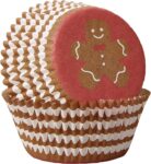 Wilton Baking Cups - Gingerbread Boy (75 Count)