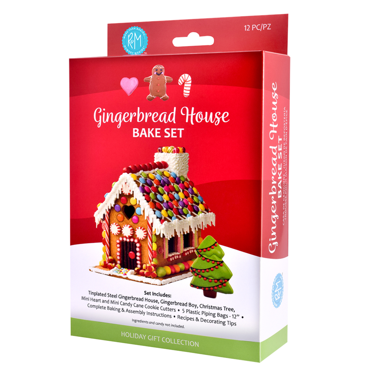 Gingerbread House Bake Set - Cake Deco Supplies