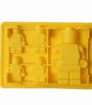 Silicon Mould - Lego Man Large & Small