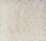 Bedazzled Cachous 2mm 100g Pearl White
