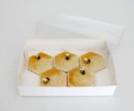 Biscuit Box with Clear Lid Small 6x6x1(H)"