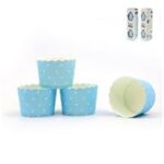 Shmick Blue with Gold Dotty Baking Cups 30pk